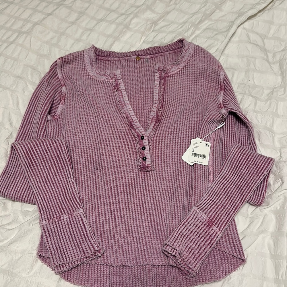 Free people long sleeve top